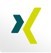 Logo von Xing / Link zum Auftritt der Bayerischen auf Xing